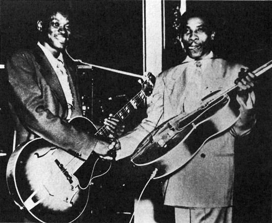 Blues legends Clarence “Gatemouth” Brown and “T-Bone“ Walker